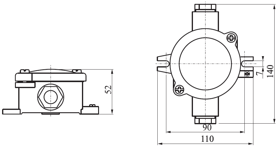 Marine Junction Box, JXH402